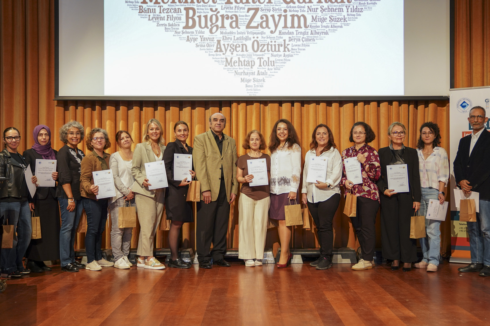 Boğaziçi Üniversitesi GETEM'den Gönüllü Okuyuculuk Sertifika Töreni