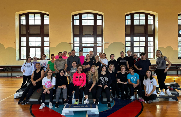 Güne Spor Arası Egzersiz Programı Başladı