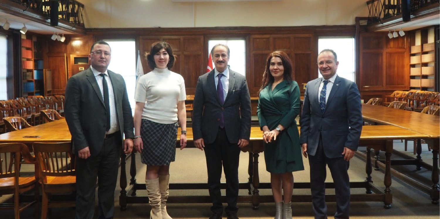 Ali Şir Nevai Üniversitesi'nden yeni iş birliği için Boğaziçi Üniversitesi'ne ziyaret