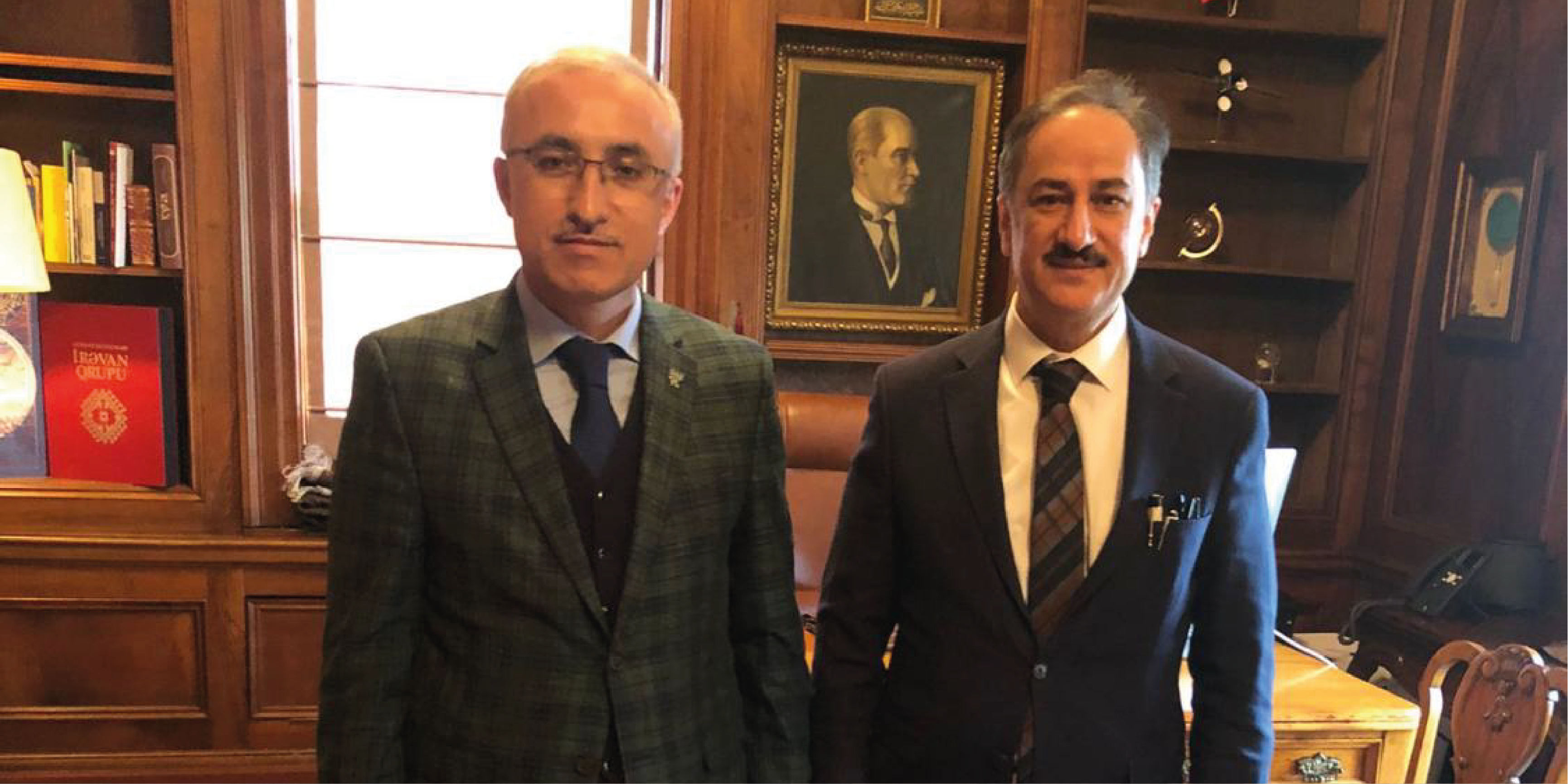 Recep Tayyip Erdoğan Üniversitesi Rektörü Prof. Dr. Hüseyin Karaman'dan Boğaziçi Üniversitesi Rektörü Prof. Dr. Mehmet Naci İnci'ye Ziyaret