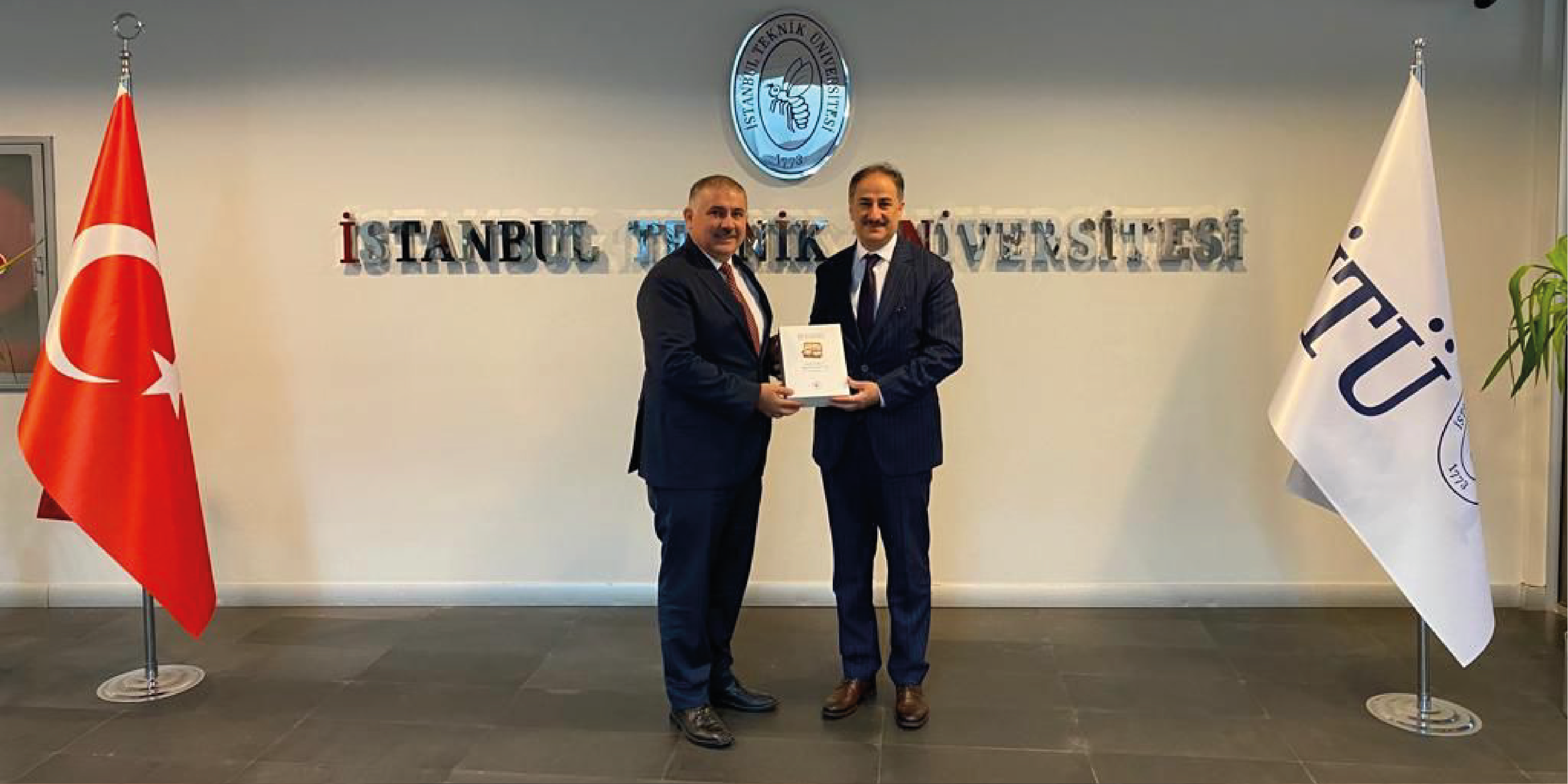 Visit from Boğaziçi University Rector Prof. Dr. Mehmet Naci İnci to Istanbul Technical University (ITU) Rector Prof. Dr. İsmail Koyuncu