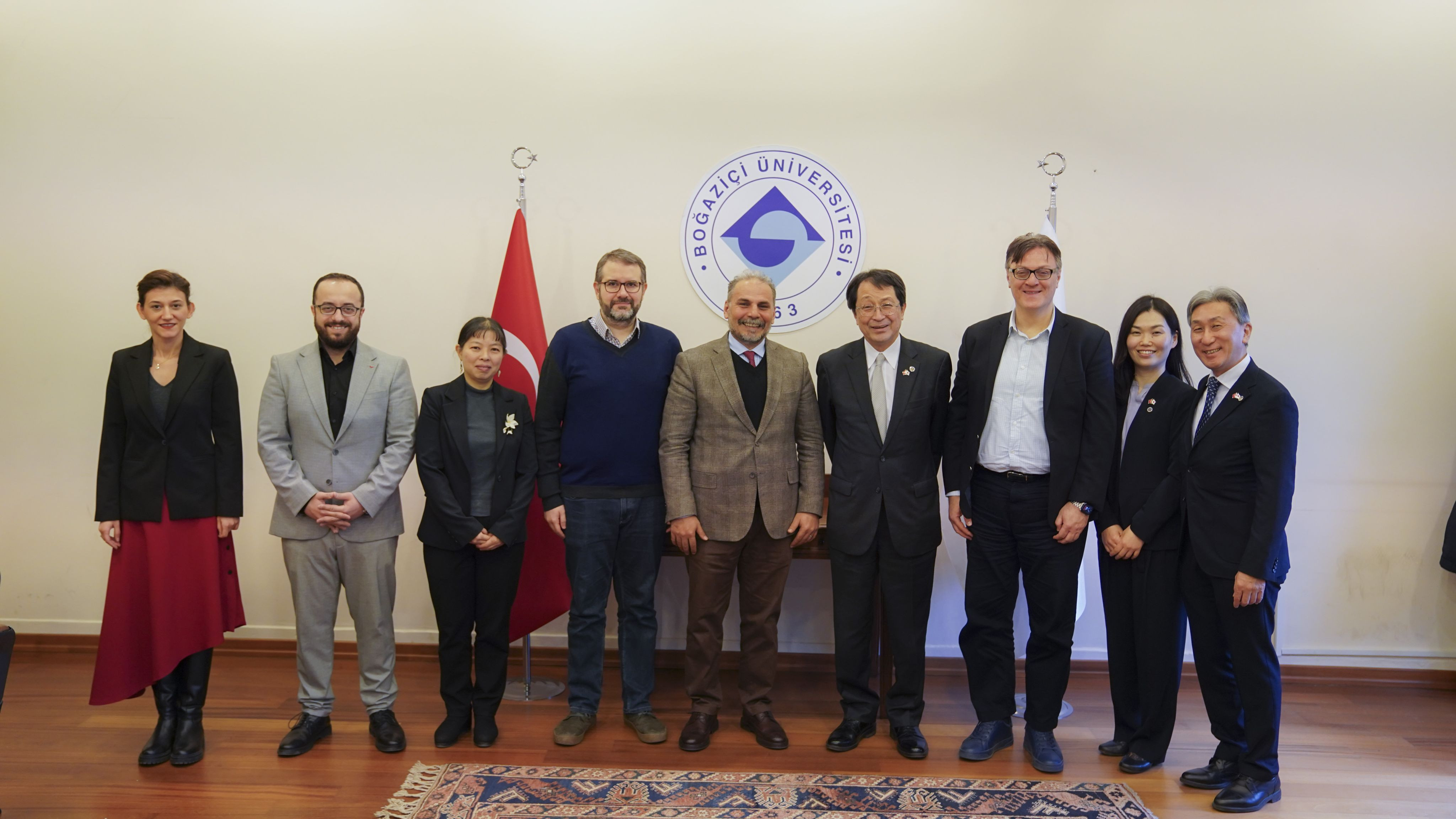 Tsukuba Üniversitesi Heyetinden Boğaziçi Üniversitesi Ziyareti