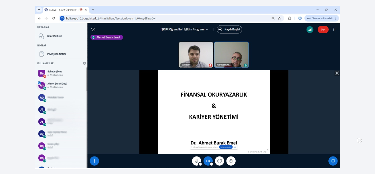 İŞKUR Gençlik Programı Eğitimi