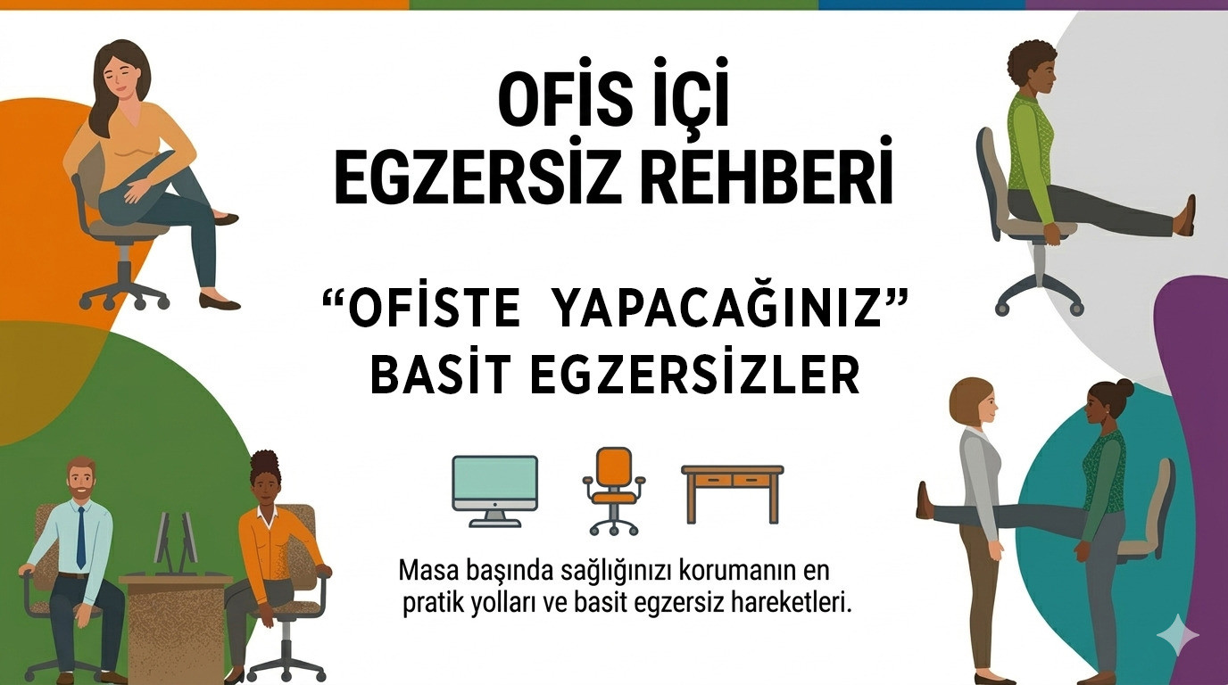OFİS ÇALIŞANLARI İÇİN 10 ÖNEMLİ EGZERSİZ