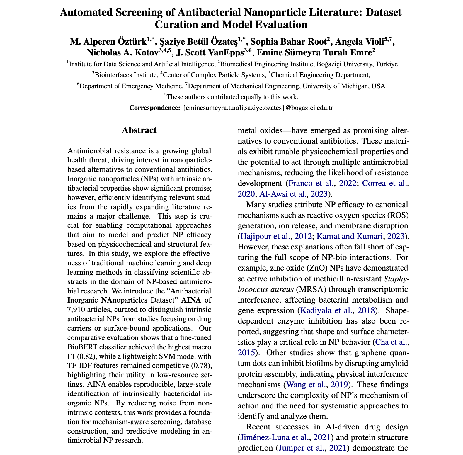 EACL 2026 Paper Introduces AI-Based Literature Screening for Antibacterial Nanoparticle Research