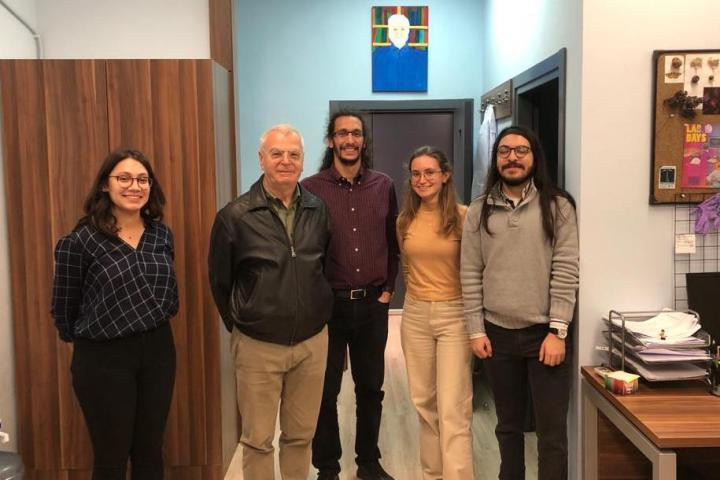 Prof. György Buzsáki's visit