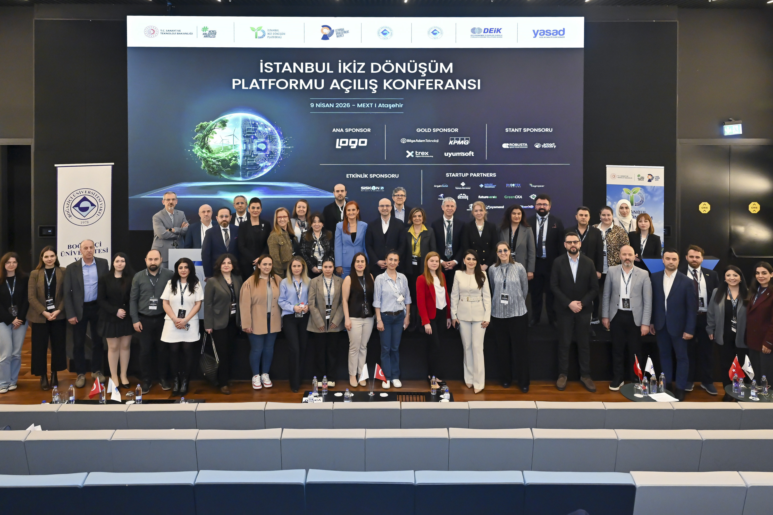 Boğaziçi Üniversitesi Öncülüğünde İstanbul İkiz Dönüşüm Platformu