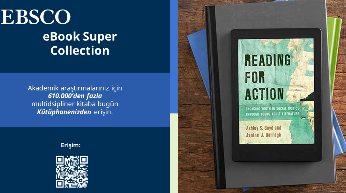 Ebsco e-Kitap Süper Koleksiyon Aboneliklerimize Eklendi!