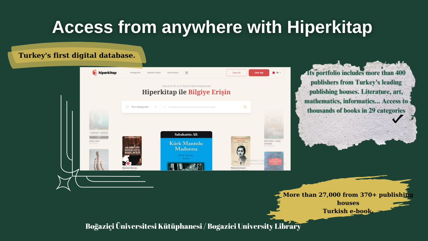 HiperKitap Database Added to Our Subscriptions!