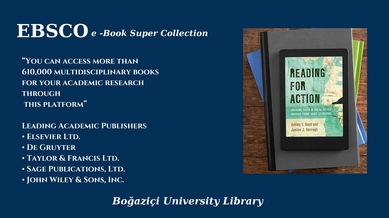 New to Our Subscriptions: The Ebsco e-Book Super Collection!
