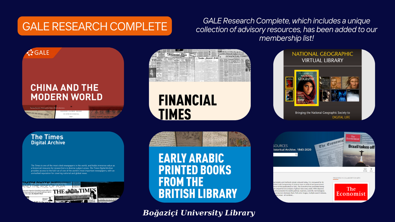 GALE Research Complete Database is Open to Access