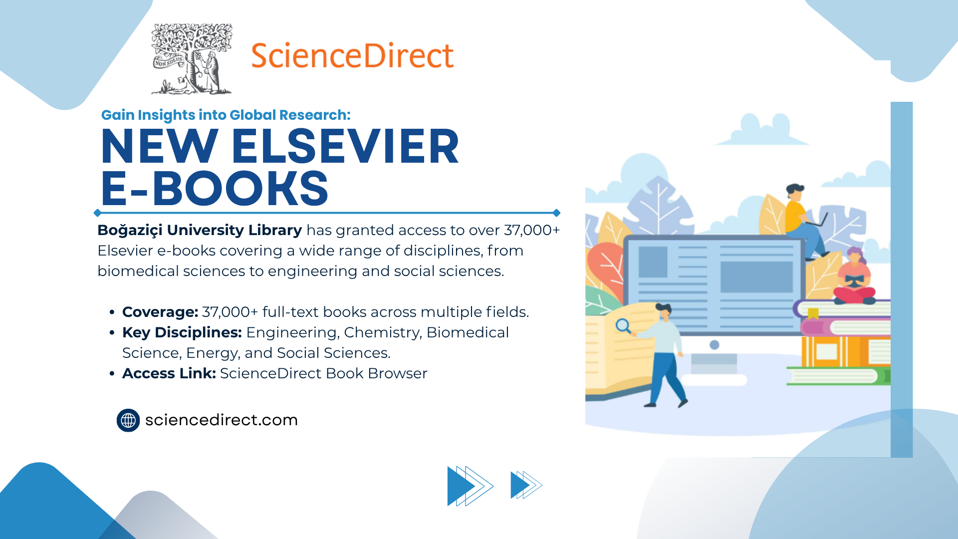 Elsevier E-Books Added to Our Collection!