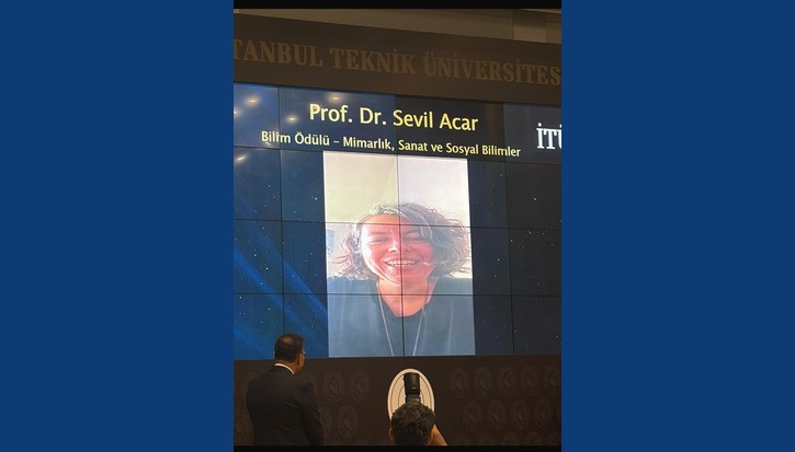 Prof. Dr. Sevil Acar'a 2025 İTÜ Bilim Ödülü