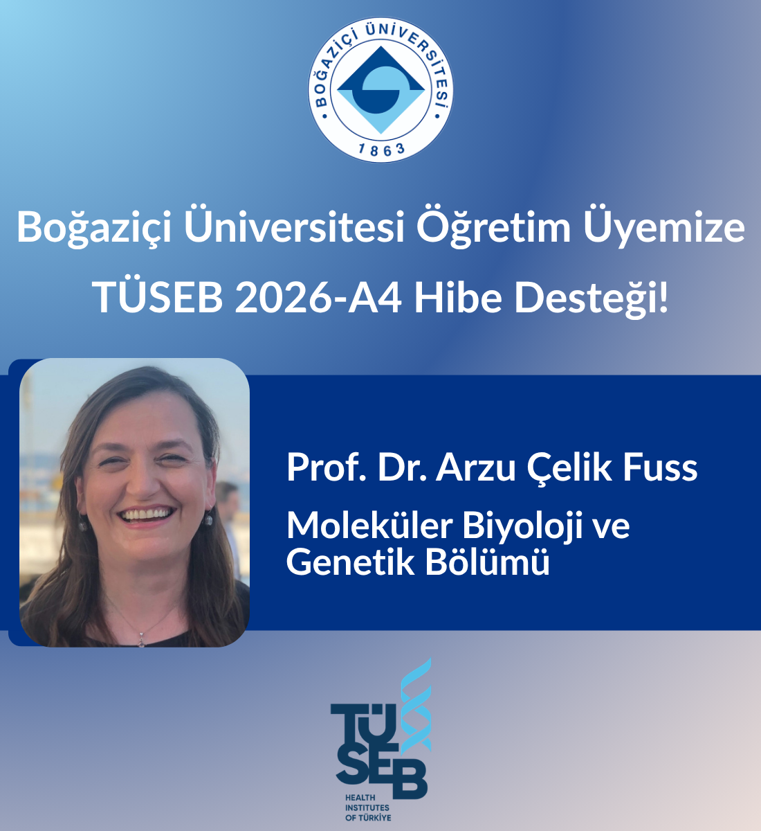 Üniversitemizin TÜSEB A4 Proje Destek Programı Kapsamındaki Başarısı!