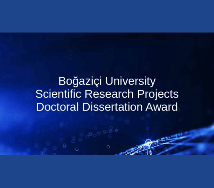 Our PhD graduate Dr. Kübra Tanınmış Ersüs received BAP Doctoral Dissertation Award