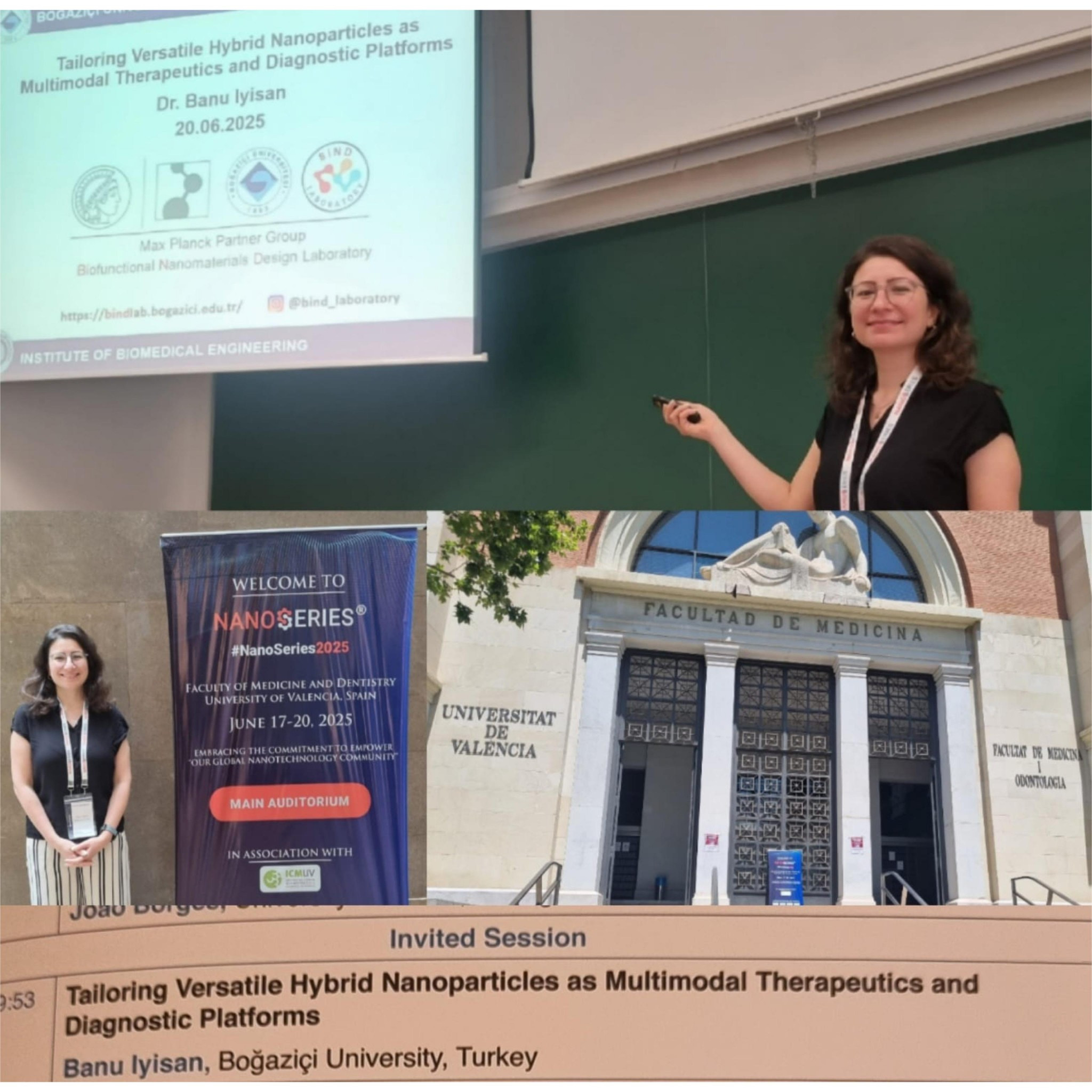 June 2025 - Invited Talk at NanoSeries 2025 Conference in Valencia