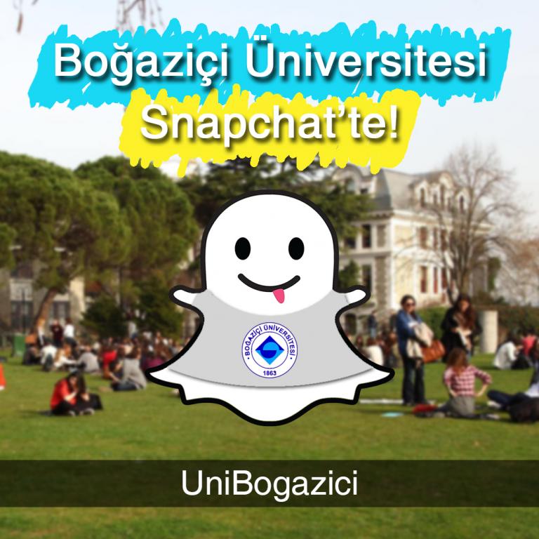 Snapchat Kullanan İlk Üniversite Boğaziçi