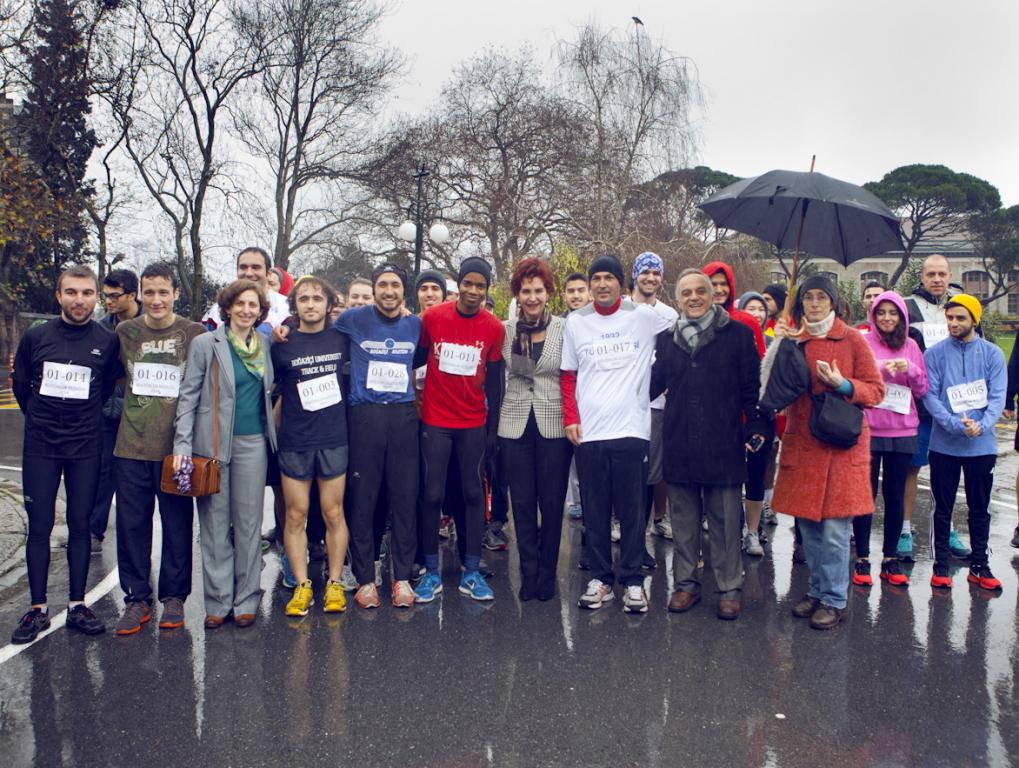 Geleneksel Rektörlük Koşusu'ndan renkli anlar