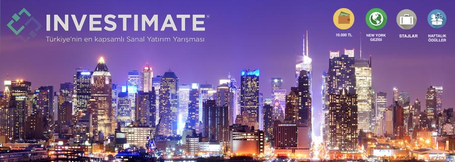 Investimate Sanal Borsa Yarışması New York' a Götürüyor!