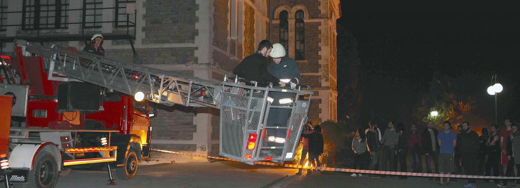 Öğrenciler tatbikatta tam not aldı