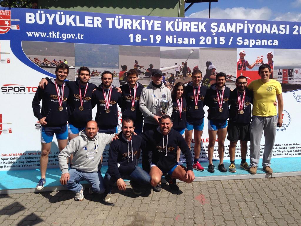 Boğaziçi Kürek Takımı Türkiye Şampiyonu !