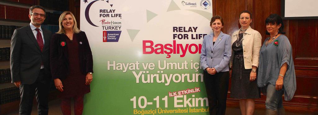 Türkiye'de ilk kez gerçekleşecek Relay For Life etkinliğinin ev sahibi Boğaziçi Üniversitesi