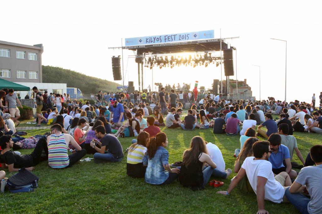 Kilyos, festival kampüsüne dönüştü