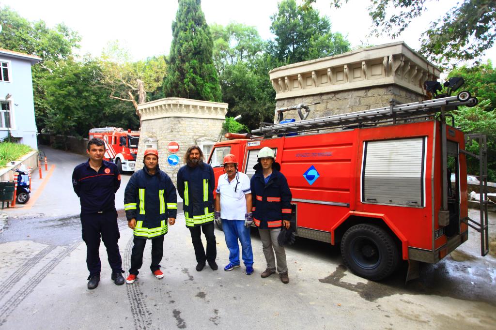 Kennedy Lodge'da Yangın Tatbikatı