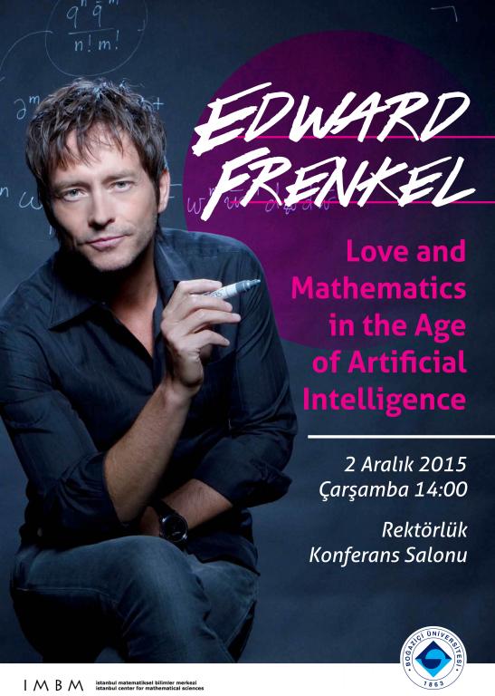 ''Aşk ve Matematik'' Boğaziçi Üniversitesi'nde tartışılacak