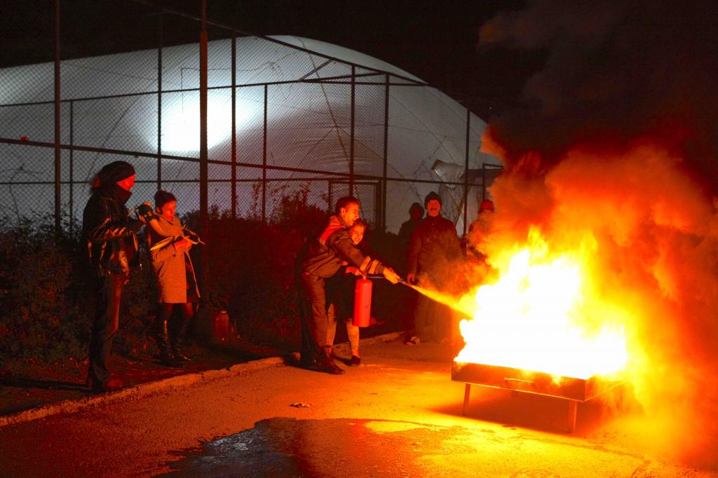 Yangına karşı bilinçlendirme çalışmalarına devam…