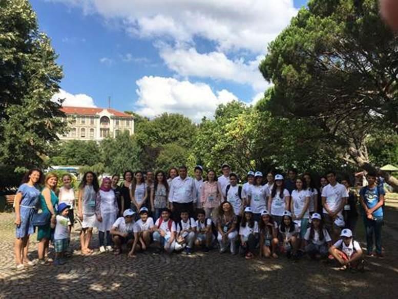 Boğaz'ın çocukları kenti denizle tanıyor