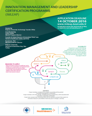 Üniversite öğrencileri Boğaziçi Üniversitesi ve Siemens işbirliğiyle sağlıkta yenilikçi projeler geliştirecek