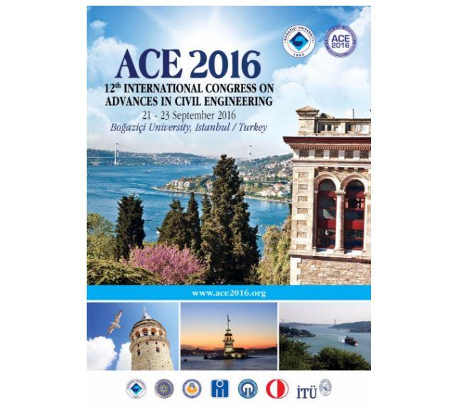 12. Uluslararası İnşaat Mühendisliğinde Gelişmeler Kongresi Boğaziçi Üniversitesi'nde