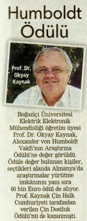 Humboldt Ödülü