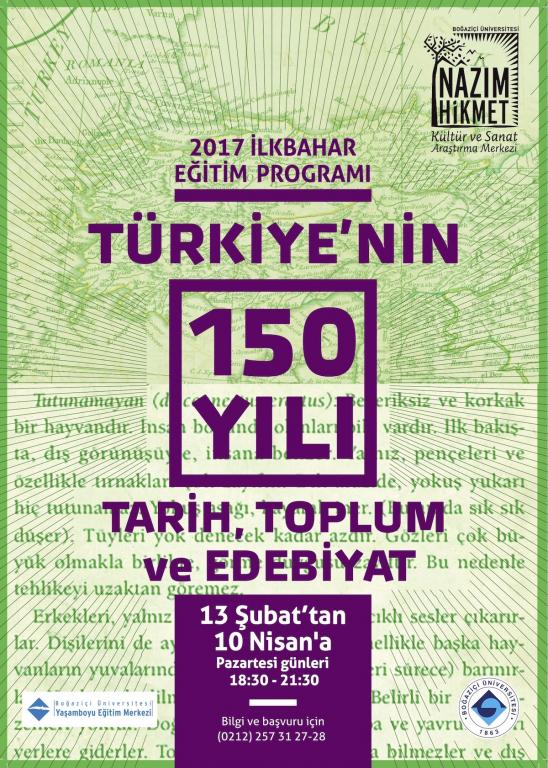 Boğaziçi'nden Türkiye'nin 150 yılını tarih, toplum ve edebiyat ekseninde anlatan özel bir program
