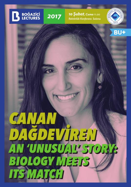 Dr. Canan Dağdeviren Boğaziçi Lectures'ın konuğu