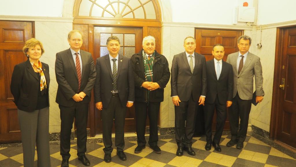 AB Türkiye Delegasyonu Başkanı Berger'dan Boğaziçi Üniversitesi'ne ziyaret