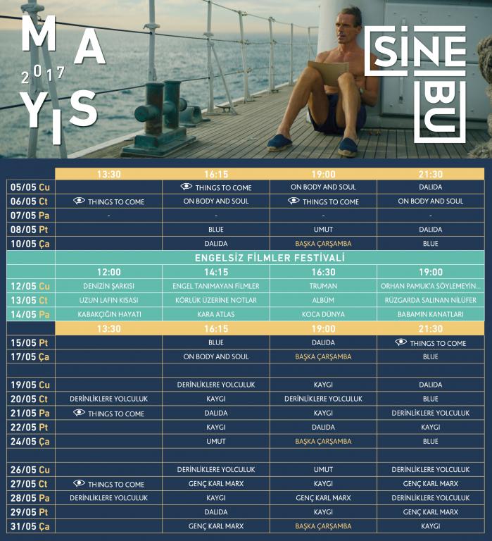 SineBU, biyografik anlatılardan ‘'Engelsiz Filmler''e Mayıs'ta dopdolu