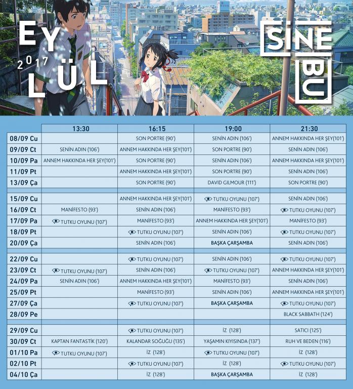 SineBU'da yaz rehaveti 13 film ile son buluyor!