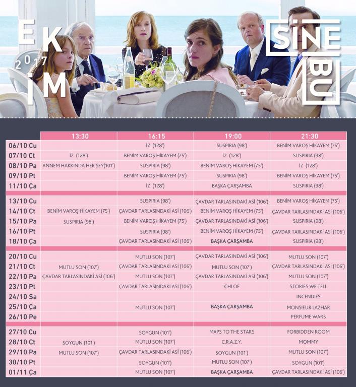 Dünya sinemasının önde gelen 15 filmiyle Ekim'de sinema keyfi