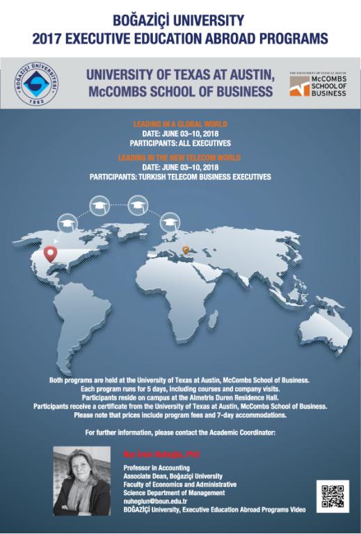 Boğaziçi'nden yöneticilere ABD'de liderlik eğitimleri