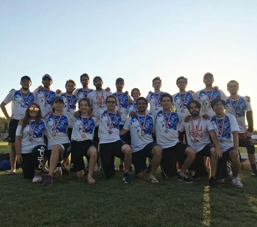 Frizbi Türkiye Şampiyonası'ndan Boğaziçi BURN'e ikincilik madalyası