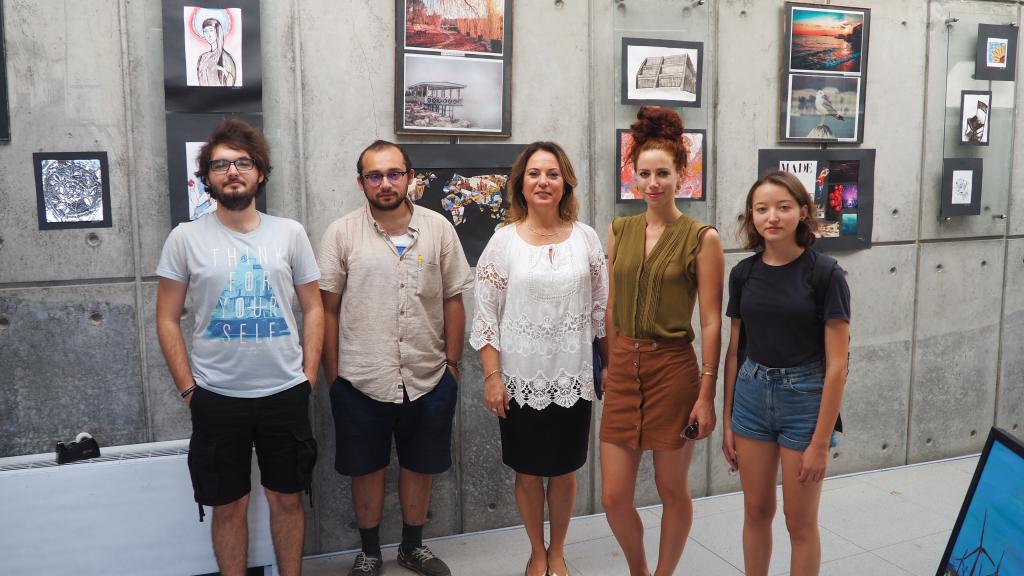Boğaziçi Üniversitesi Güzel Sanatlar Bölümü'nden uluslararası sergi