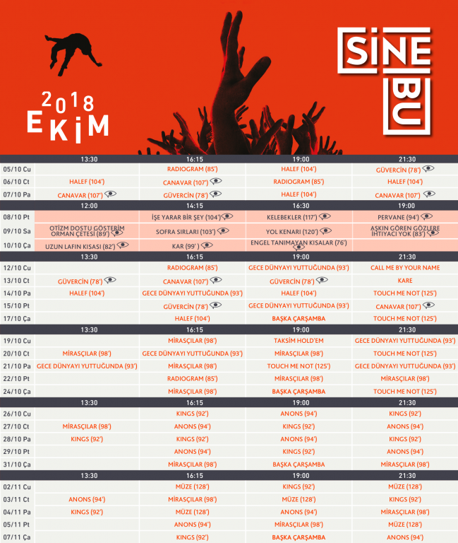 Film festivali rüzgârına SineBU'dan 24 gösterimle katkı