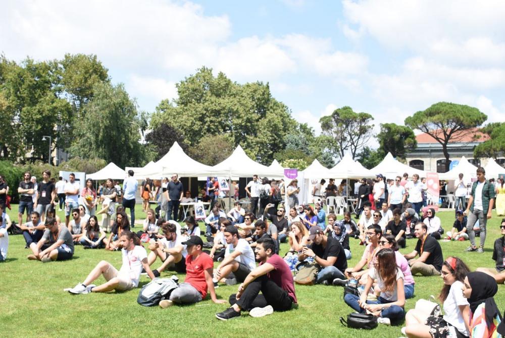 Boğaziçi Üniversitesi girişimcilik karnavalında genç girişimciler yeni fikirler için buluştu