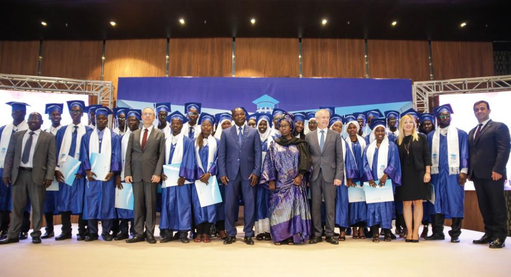 BÜYEM desteğiyle Senegal'de düzenlenen LAS Academie Programı mezunlarını verdi