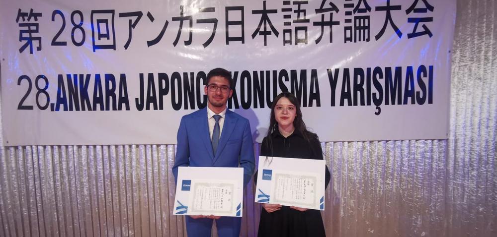 Boğaziçili öğrenci Japonca Konuşma Yarışması'nın Galibi
