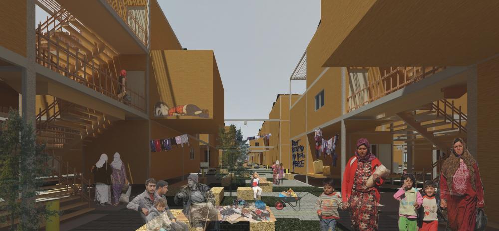 Boğaziçili öğrenci, Suriyeli mültecilere yönelik mimari projesiyle birinci seçildi