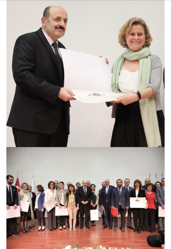 Mühendislik Fakültesi'ne Erişilebilirlik Ödülü