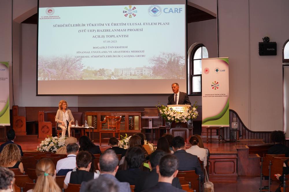 Sürdürülebilir Tüketim ve Üretim Ulusal Eylem Planı Çalışmaları Boğaziçi Üniversitesi'nde Başladı